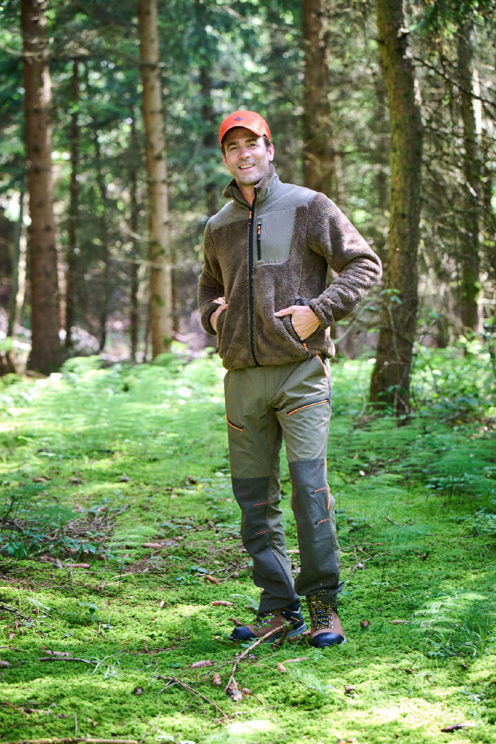 SCHEIBLER Herren Faserpelzjacke Forsterbach